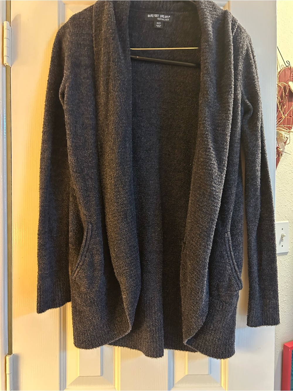 Preloved Barefoot Dreams Cozychic Lite Cardigan